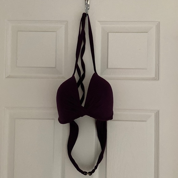 Brand new plum bikini padded top-smoke free home - Picture 1 of 3